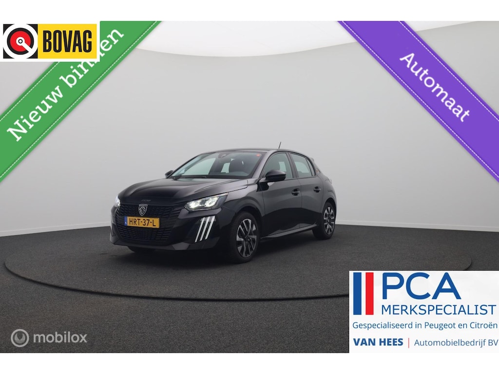 Peugeot 208 1.2 Hybrid 110 e-DCS6 Style Carplay Android auto Cruise control Airco origineel NL auto