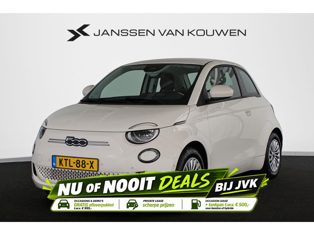 Fiat 500 3+1 Icon 42 kWh SOH 97% Achteruitrijcamera Apple CarPlay Stoelverwarming