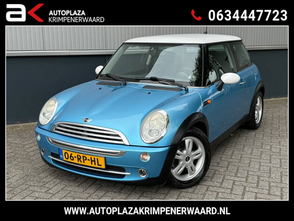 MINI Cooper AIRCO Nieuwe APK PDC 3-Deurs 1.6 Pepper