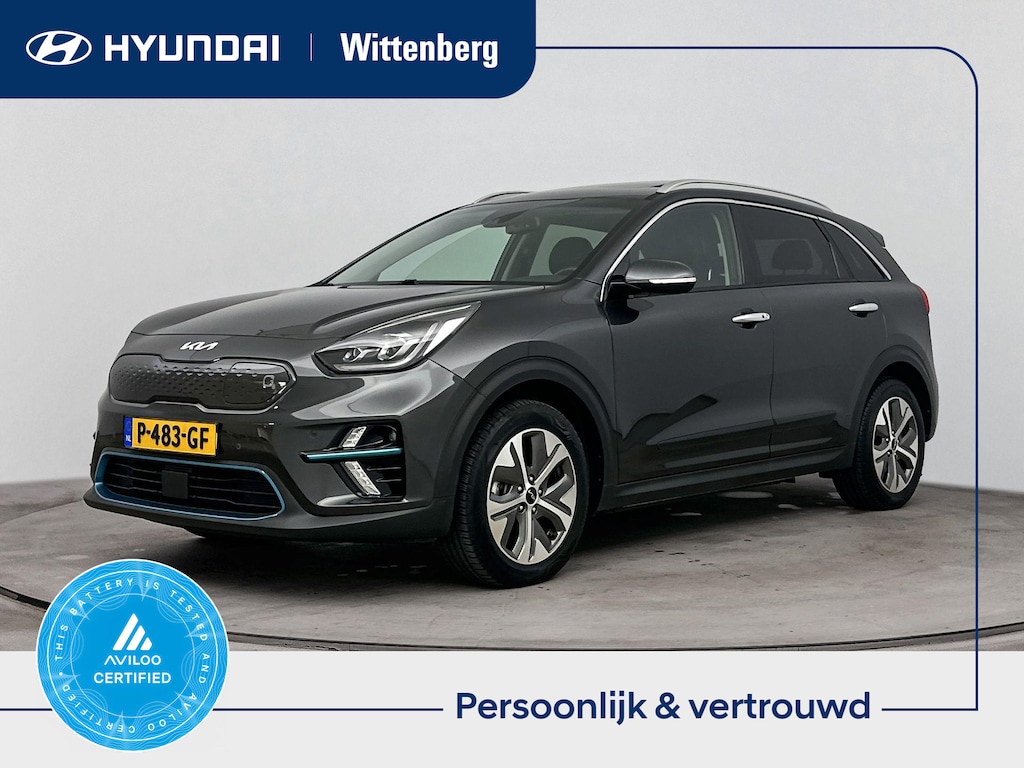 Kia Niro EV e-Niro ExecutiveLine 64 kWh | WLTP 450km | 3-fasen | Leer | Schuifdak | Stoelventilatie | Memory | Dodehoek |