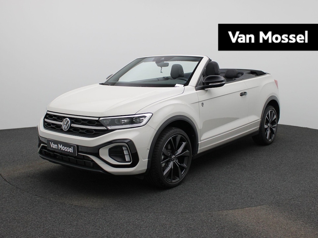 Volkswagen T-Roc Cabrio 1.5 TSI R-Line 150 PK| Trekhaak Afneembaar | Navigatie Pro | LEDER Interieur | Stoelverwarming | Stuurwielverwarming | Achteruitrijcamera | Dodehoekdetectie | LED Matrix