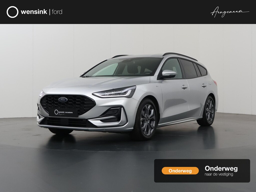 Ford Focus Wagon 1.0 EcoBoost Hybrid ST Line X | Afn. Trekhaak | Adaptieve Cruise Control | Winterpakket | Parkeercamera | BLIS | Elektr. Achterklep |