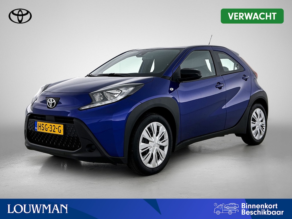Toyota Aygo X 1.0 VVT-i MT Play | BTW Voertuig | Apple CarPlay/Android Auto | Cruise Control Adaptive | Airco | Achteruitrijcamera | Elektrische Ramen voor | Elektrisch verstelbare buitenspiegels |