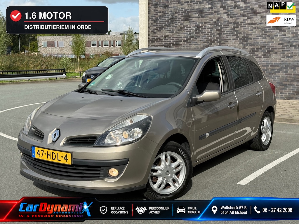 Renault Clio Estate 1.6-16V Dynamique | Airco | Nieuwe APK | Historie Aanwzg