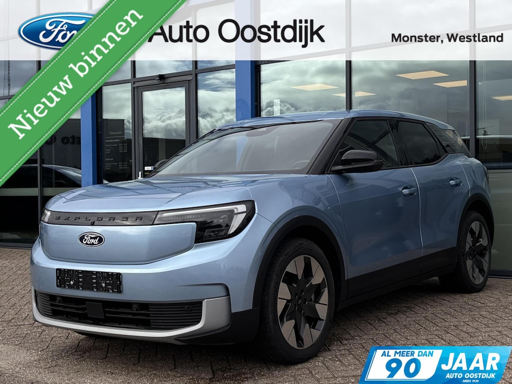 Ford Explorer Premium Extended Range AWD 79 kWh Warmtepomp Stoel/Stuurverwarming Adaptieve Cruise 360-Camera Blind-Spot Elek. Achterklep 20'' Inch Velgen *Nieuwstaat*