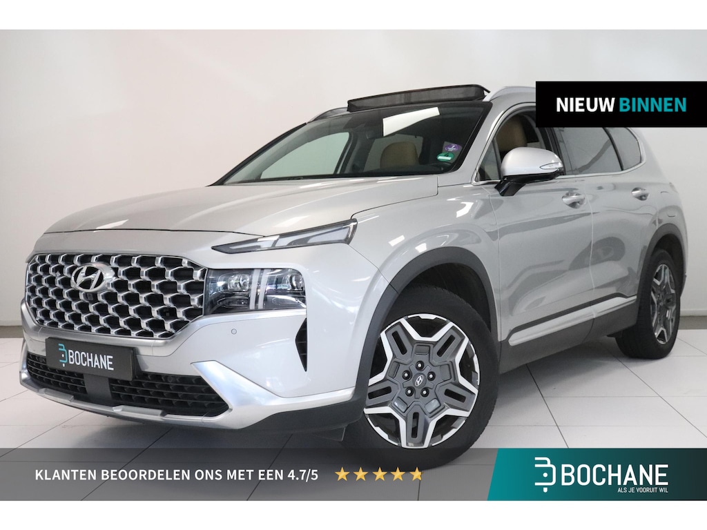 Hyundai Santa Fe 1.6 T-GDI PHEV Comfort Smart 7p. | 360° Camera | SoH 98% | Memory | Panoramadak | KRELL audio | Adaptieve cruise | Leder | Stoelkoeling |