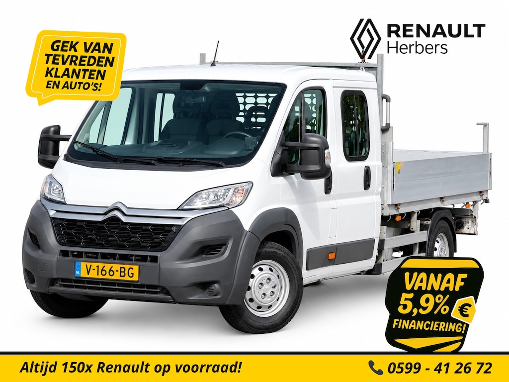 Citroën Jumper 35 2.2 HDI L4 Zwaar DC 7PERS / TREKHAAK / BLUETOOTH / AIRCO