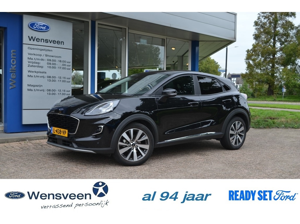 Ford Puma 1.0T 125pk ECOBOOST Hybrid Titanium + | B&O, half leder, 1e eig., dealer onderhouden