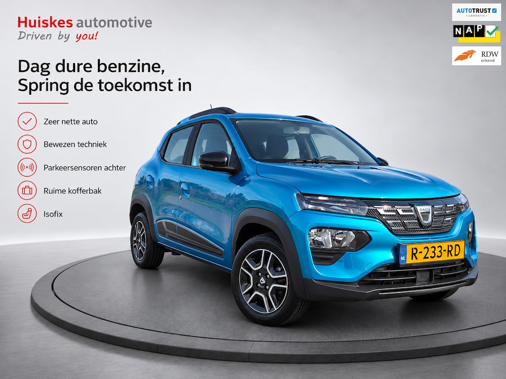 Dacia Spring Comfort 27 kWh parkeersensoren/airco/half leder
