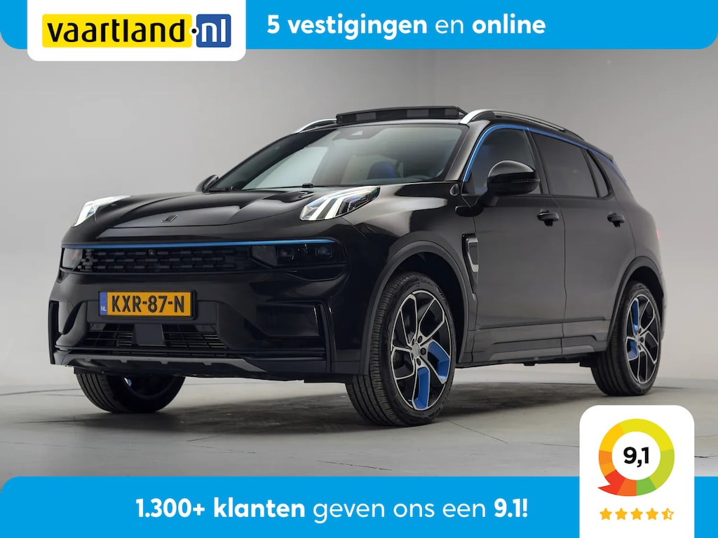 Lynk & Co 01 1.5 PHEV MY23 6,6kWh Zwart [ SOH 94,5% ] [ Zwarte hemel Pano Navi ]