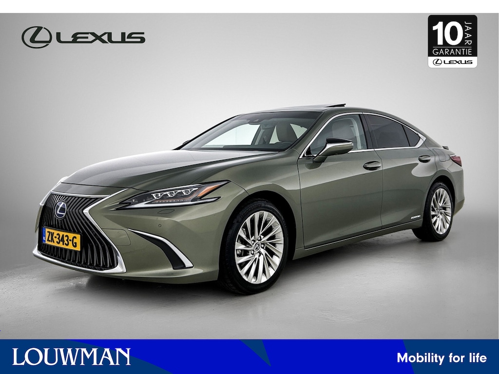 Lexus ES 300h Executive Line | Schuif/Kantel Dak | Blind Spot m Stoel+stuurverwarming | Stoelventilatie | Premium Navigatiesysteem | Memory Seats |