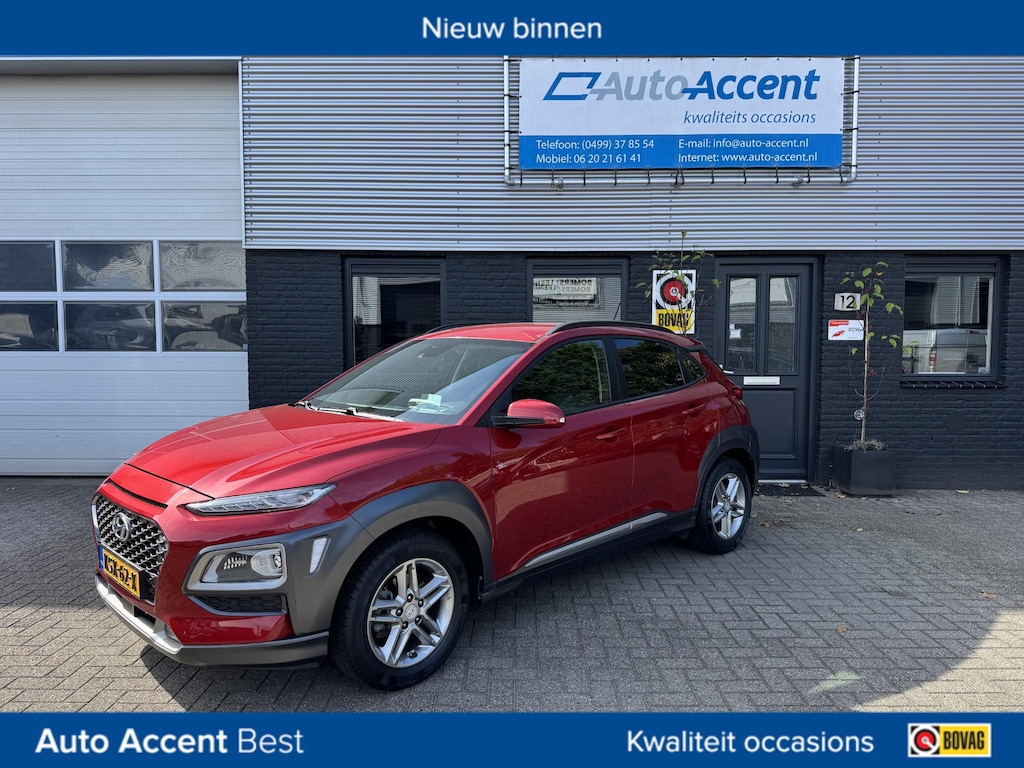 Hyundai Kona 1.0T Fashion Camera/Leder/Navi/120dkm...