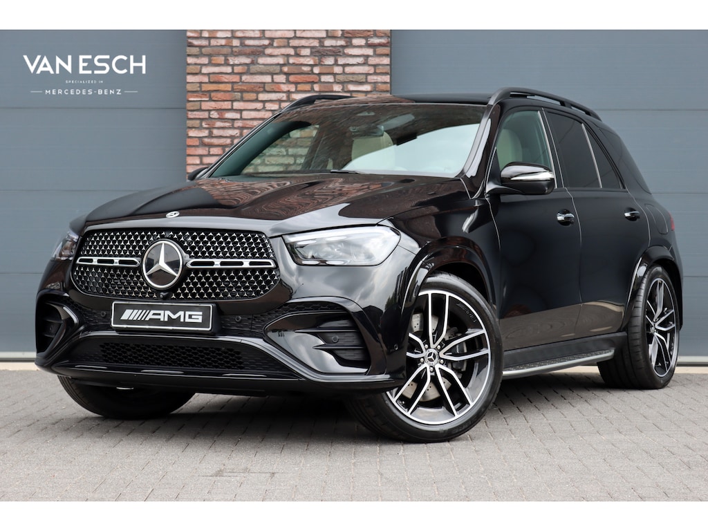 Mercedes-Benz GLE 400 e 4MATIC AMG Line | Luchtvering | Distronic | Burmester | Verwarmd Stuurwiel | Panoramadak | Trekhaak | Stoelverwarming V+A | Augmented Reality | Surround Camera |