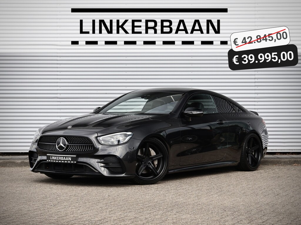 Mercedes-Benz E-klasse Coupé 200 Coupé | AMG Line | Night Pack | Sfeer | Burmester | 20 inch |