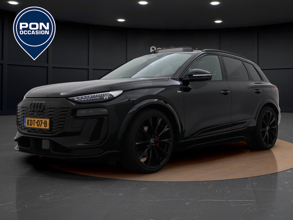 Audi Q6 e-tron 428 PK S edition 100 kWh Quattro | Pano dak | Leder | Luchtvering | B&O | 22" | 360 Camera | Stoelverwarming v+a |