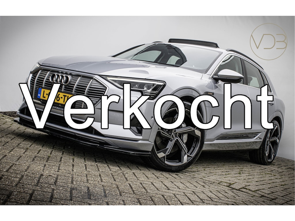 Audi E-tron 55 SOH 93% TREKHAAK PANO LEER 22INCH B&O