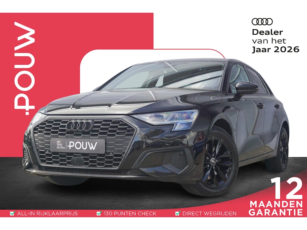 Audi A3 Sportback 30 TFSI 110pk S-tronic MHEV Pro Line | Smartphone Interface | Optiek Zwart | PDC | Cruise Control