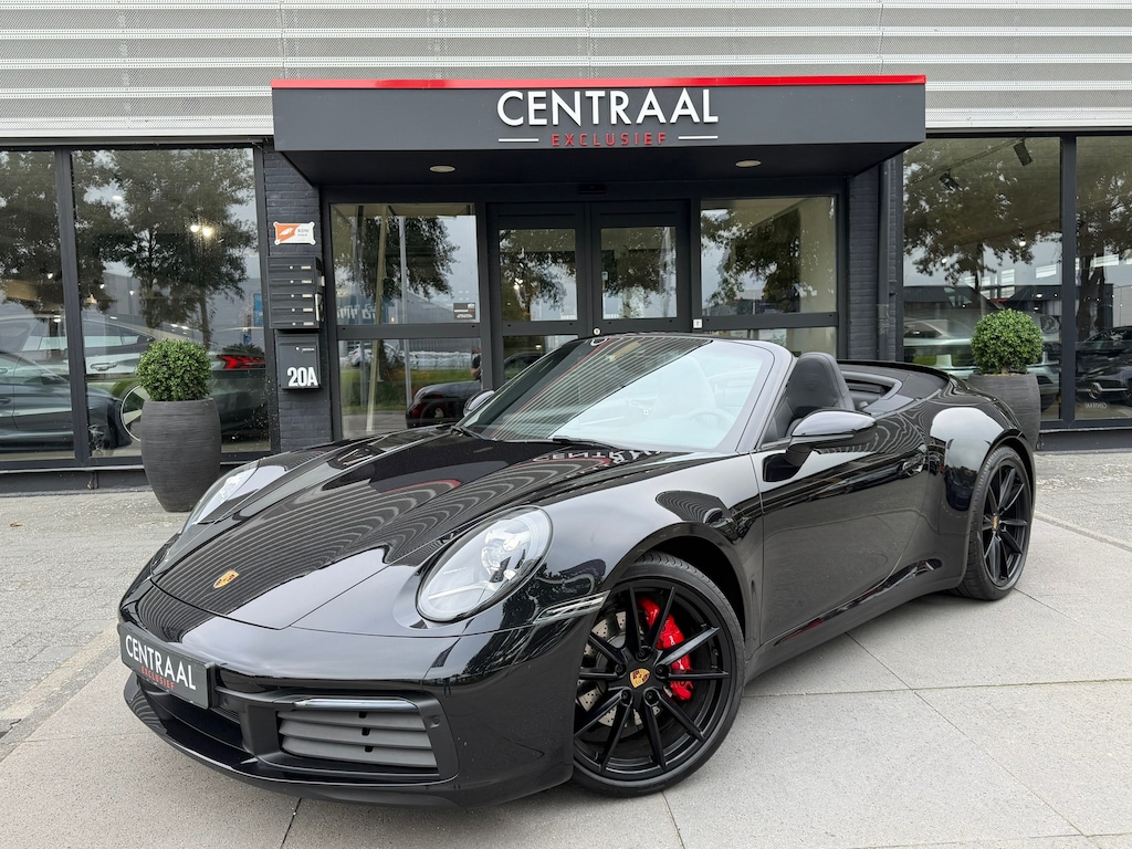 Porsche 911 Cabrio 3.0 Carrera PDK|Bosé|Sportuitlaat|Carplay|SportChrono