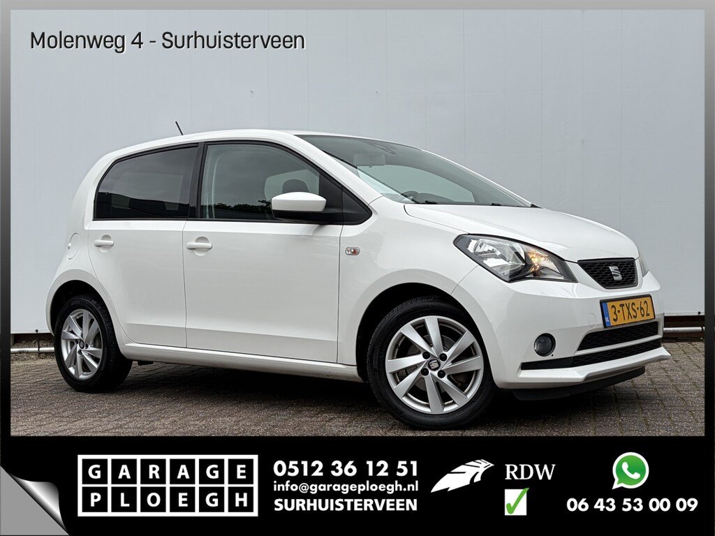 SEAT Mii 1.0 Sport Dynamic Airco Stoelverwarming Navi Bluetooth Orig.NL!