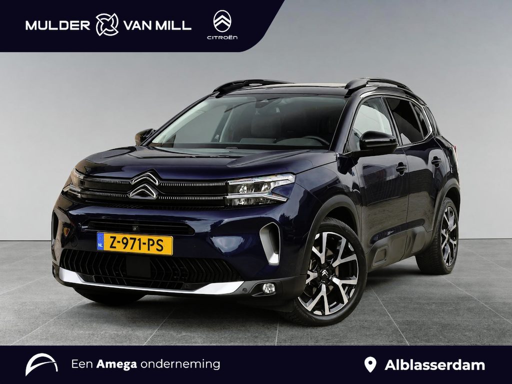 Citroën C5 Aircross Shine Pack 1.6 PHEV Hybrid 225pk ë-EAT8 | TWO-TONE! | SCHUIF/KANTELDAK | 360° CAMERA | NAVI | LEDER | STOELVERW. | ADAPTIVE CRUISE | KEYLESS ENTRY | DAB+ |