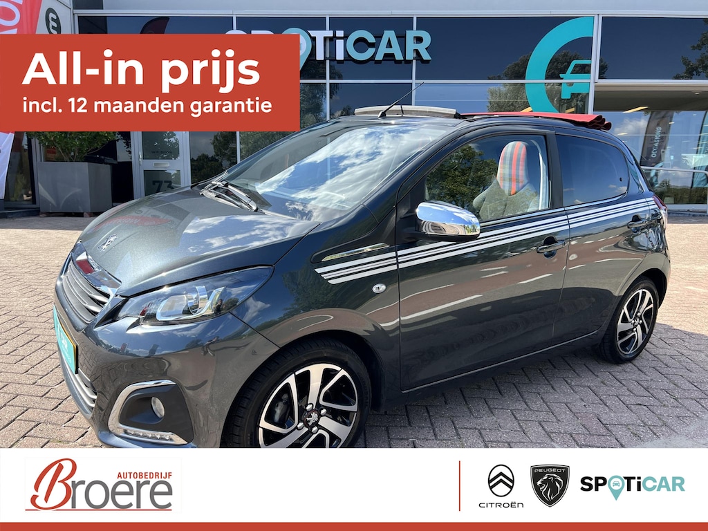 Peugeot 108 1.0 e-VTi 72 pk Allure TOP! 5 deurs | Elektrisch canvas dak