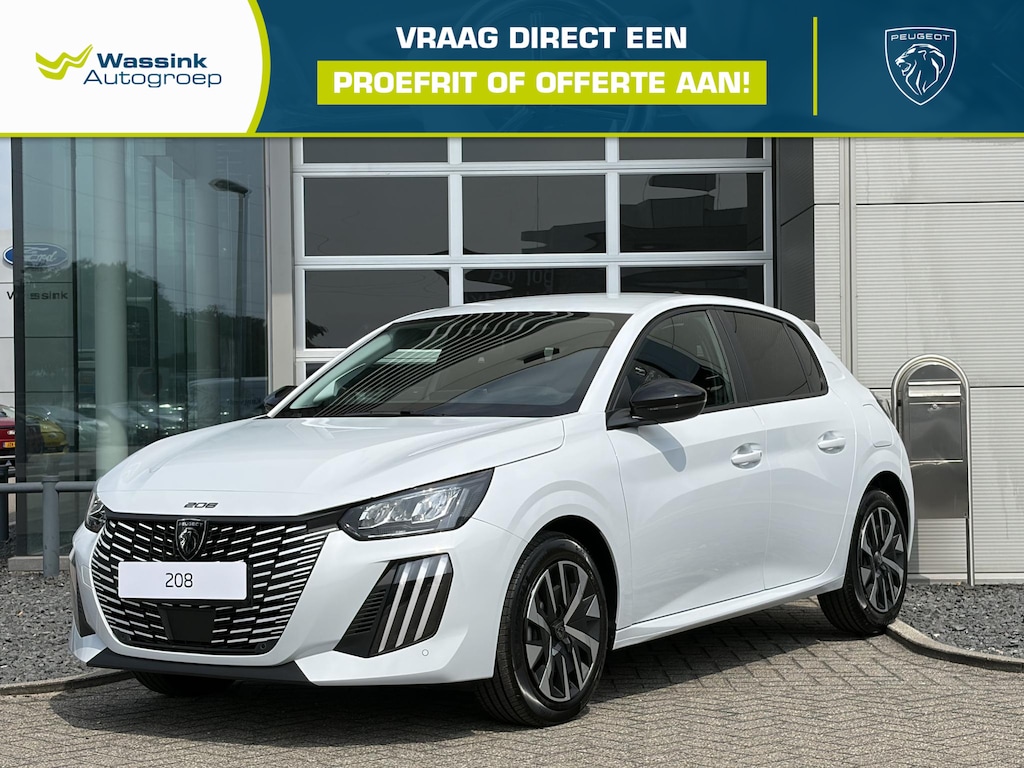 Peugeot 208 1.2 Hybrid 110 e-DCS6 Business | Voorraad voordeel |Apple CarPlay en Android | Navigatie |