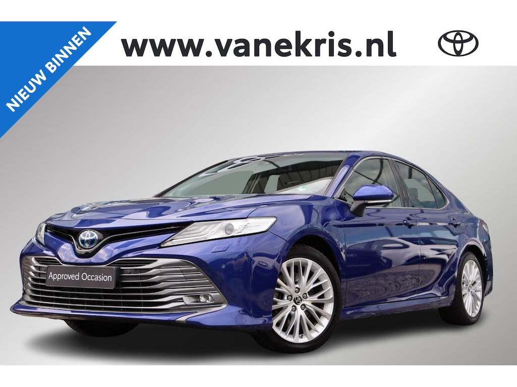 Toyota Camry 2.5 Hybrid Premium, JBL, Climate control, LM velgen, Navi, stoelverwarming.