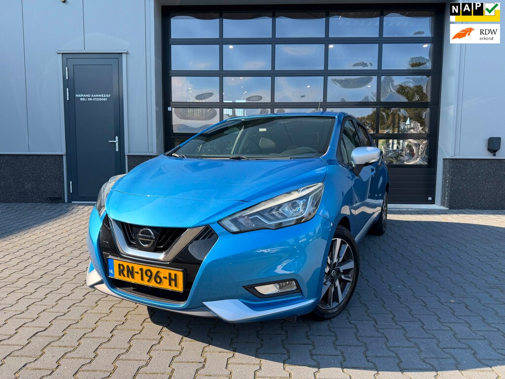 Nissan Micra 1.0L Acenta 1 ste eigenaar, camera, org NL auto, 4 seizoenen banden