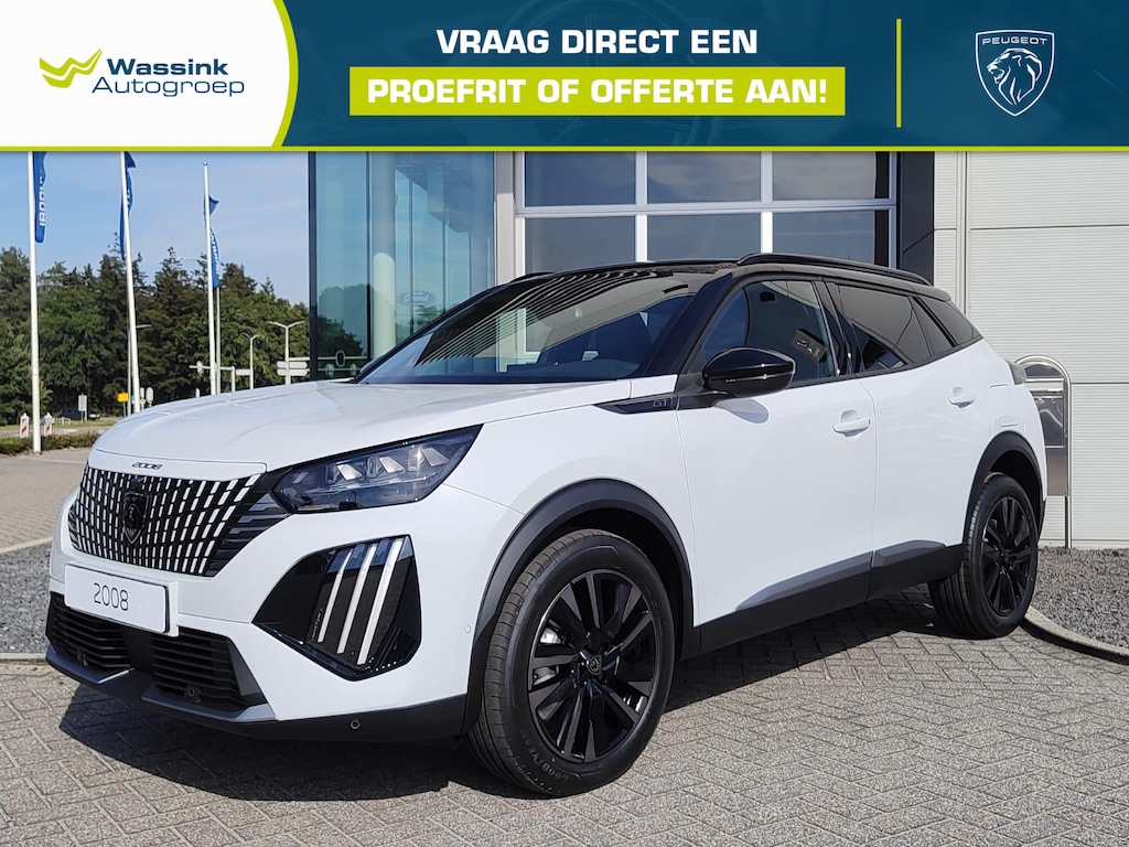 Peugeot 2008 1.2 Hybrid 145 GT Voorraad voordeel | Navigation pack | 18 inch velgen | Drive assist plus pack |