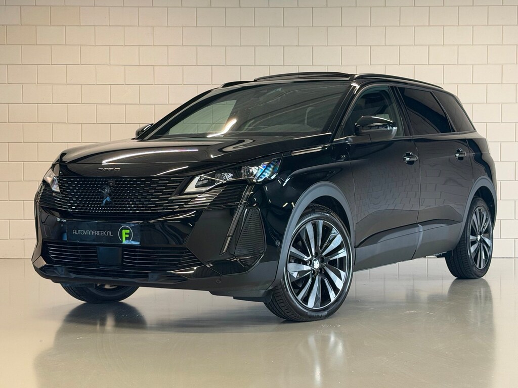 Peugeot 5008 1.2 PureTech GT Black Pack 7-Persoons | PANO | TREKHAAK| FOCAL | LEDER | VIRTUAL | CAMERA | ACC | 1E EIG | DEALER