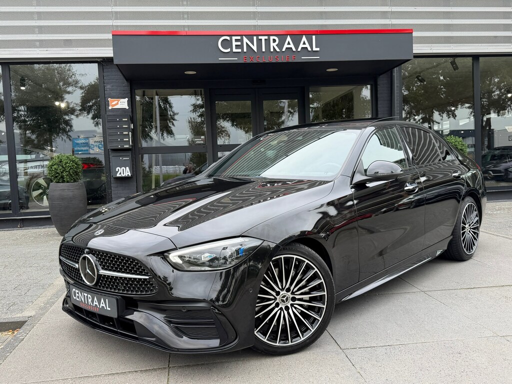 Mercedes-Benz C-klasse 200 4MATIC AMG Burmester|Pano|Keyless|Carplay|Hud|ACC