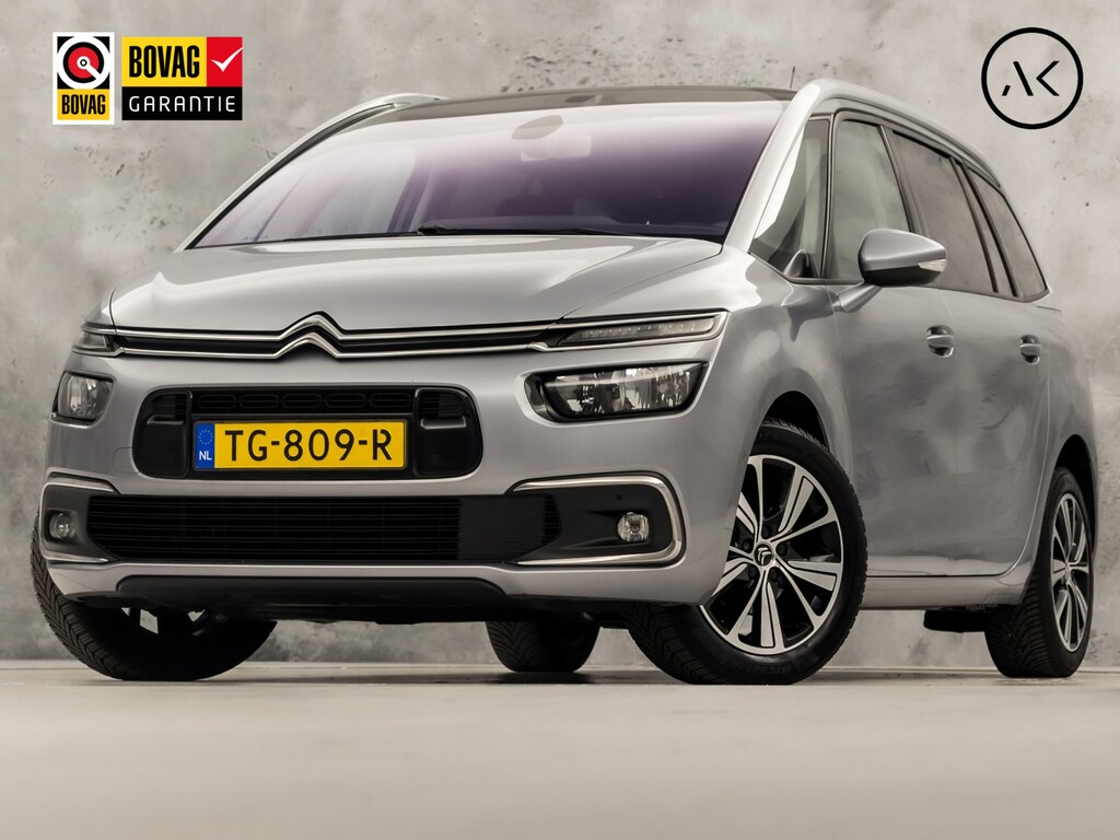 Citroën C4 Grand SpaceTourer 1.2 PureTech Sport 7 Persoons Automaat (ORG NL, TREKHAAK, APPLE CARPLAY, GROOT NAVI, GETINT GLAS, TREKHAAK, SPORTSTOELEN, CAMERA, CRUISE, NIEUWE APK, NIEUWSTAAT)