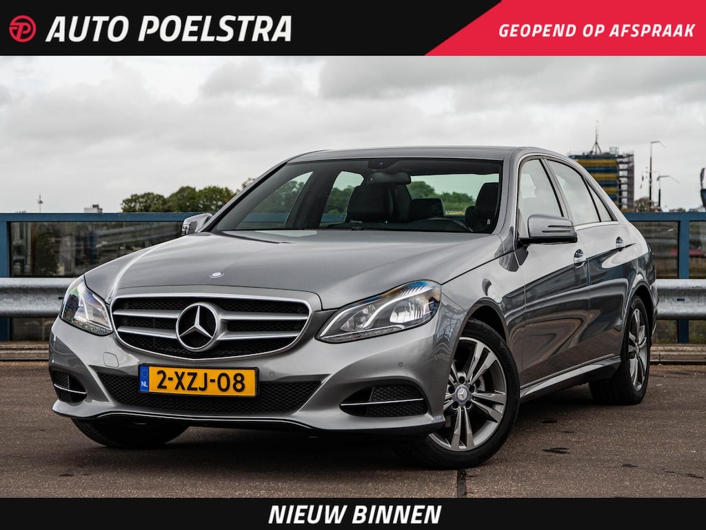 Mercedes-Benz E-klasse 200 Ambition Avantgarde 184 PK Aut. | Navigatie | Stoelverwarming | Sfeerverlichting | Keyless | Cruise Control