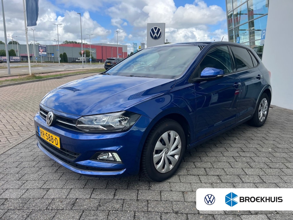 Volkswagen Polo 1.0 MPI Trendline l Metallic lak l Cr Control l Multifunct. Leder Stuurwiel l 1e Eigenaar! l Slechts 27dkm!! l