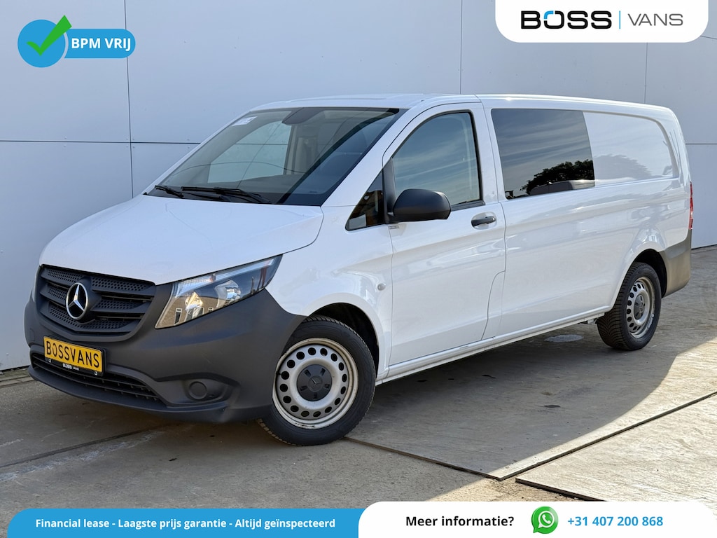 Mercedes-Benz Vito 114 1.9 CDI DC L3 Dubbele Cabine Mixto Automaat Cruise Control Climate Control Camera Achterklep