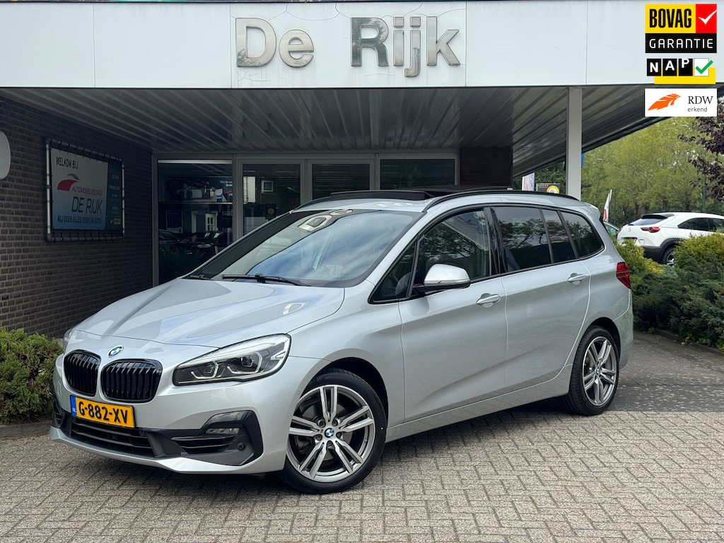 BMW 2-Serie Gran Tourer 218i 7p. High Executive | Pano, Leder, Navi, Camera, Stoelverw., Cruise, Climate | Dealeronderhouden |