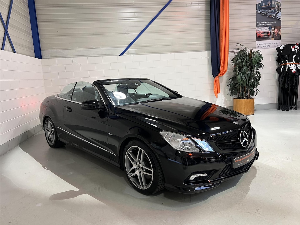 Mercedes-Benz E-klasse E350 CGI Cabriolet V6 292pk AUT7 AMG, H/K, Memory, Navi
