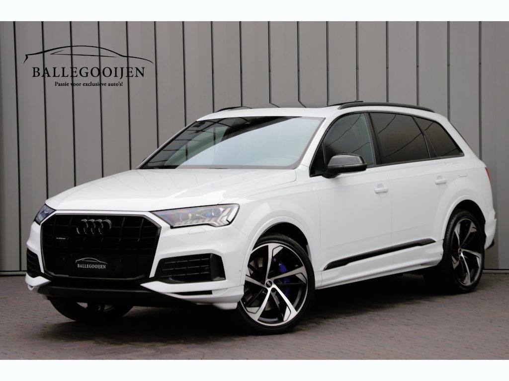 Audi Q7 55 TFSI e quattro Pro Line Plus | 381PK | S-Stoelen | Pano | Keyless-go | Sfeerverlichting | Stoelkoeling | Memory | Matrix-led | 2020.