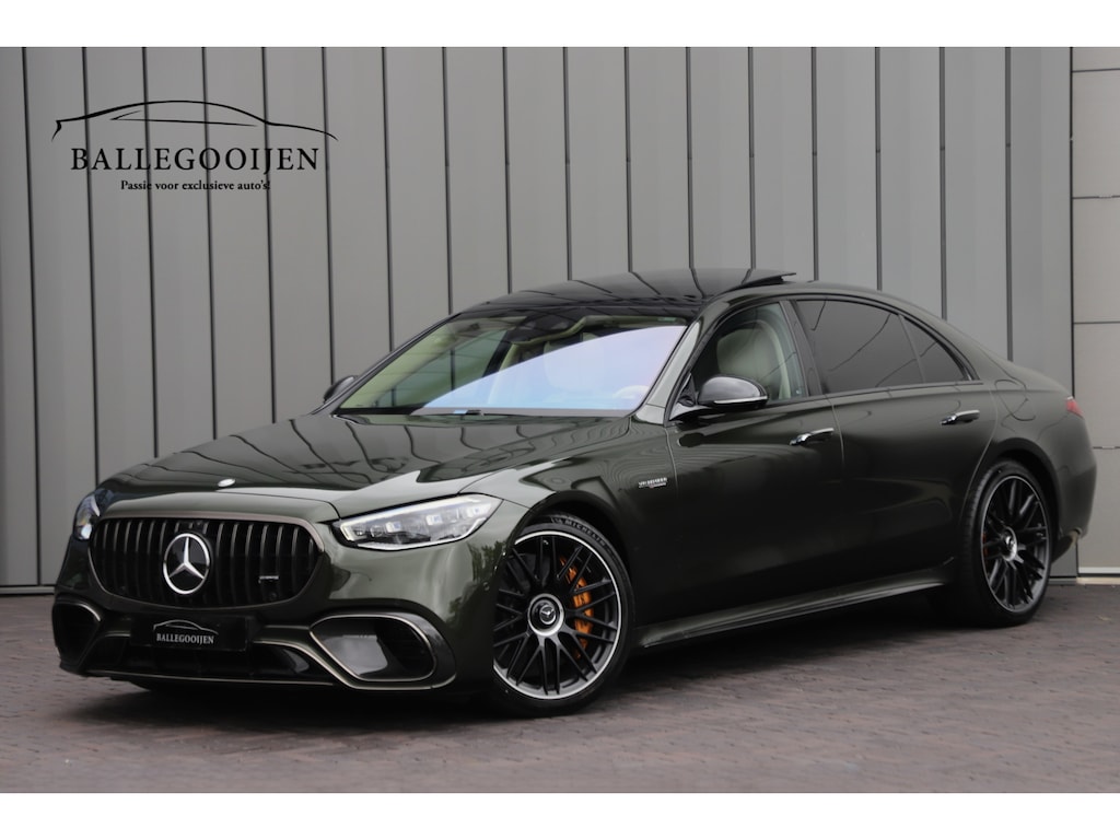 Mercedes-Benz S-klasse AMG 63 S E Performance | 802PK | Business-class | Ceramisch | Massage | 4W-Sturing | Burmester High-end | Manufaktur | Carbon | Luchtv. | 2025.