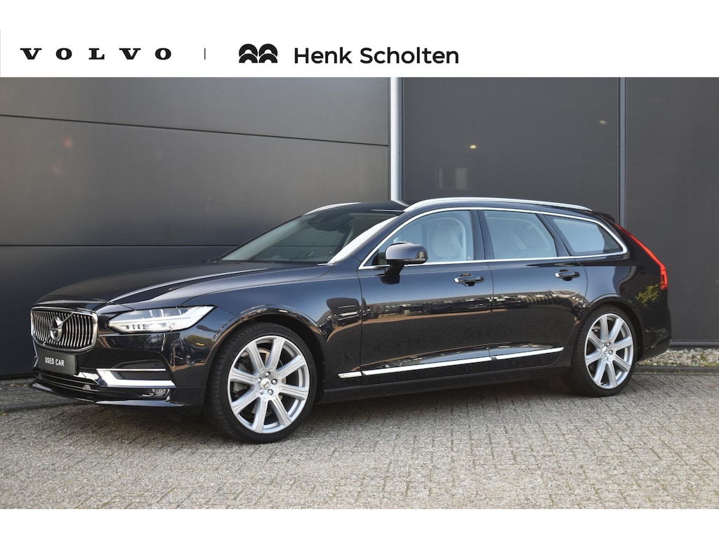 Volvo V90 2.0 T5 Inscription | 360 graden Camera | Stoel-/stuurwielverwarming | Massage | Stoelkoeling | Bowers & Wilkins Premium Sound | BLIS | Adaptieve Cruise Control | Apple Carplay | 20 inch Lichtmetalen velgen |