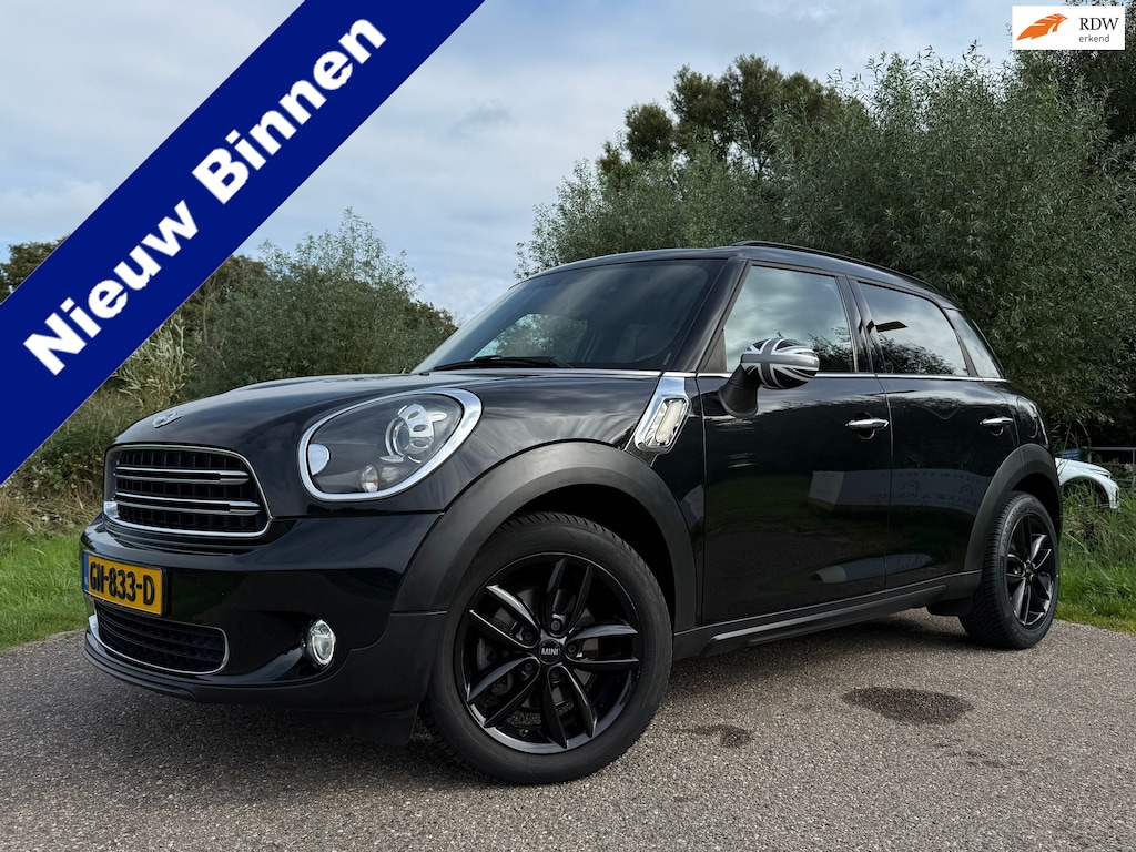 MINI Countryman 1.6 Cooper Knockout Edition / Navi / Leder / Clima / Stoelverwarming / 17" Velgen / 6 Vers. / PDC / Cruise / LED /