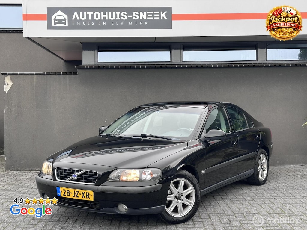 Volvo S60 2.4 Bi-Fuel| 5-Cilinder | Cruise | Airco | JACKPOT