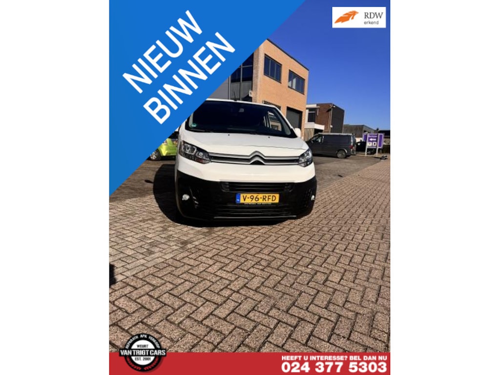 Citroën Jumpy 1.6 BlueHDI 115 Club M S&S – Zeer nette staat – Nieuwe koppeling & roetfilter