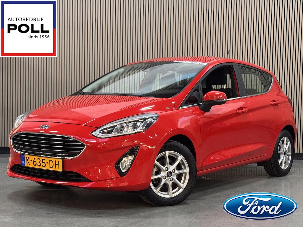 Ford Fiesta 125pk EcoBoost Titanium Automaat Camera Cruise Parkeersensoren 18.000km Dealeronderhouden