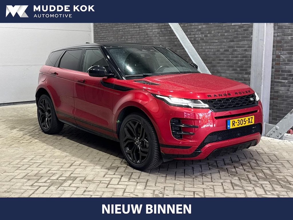 Land Rover Range Rover Evoque 1.5 P300e AWD R-Dynamic SE | ACC | Meridian | BLIS | Black Pack | Stoel+Stuurverwarming | Privacy Glass | Camera | 20 Inch