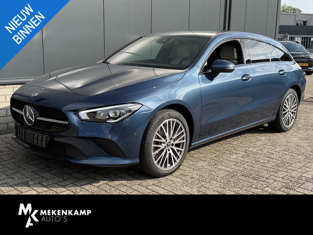 Mercedes-Benz CLA Shooting Brake 250 e Luxury Line 18"/Leder/Elektrische klep/Camera/PDC v+a/DAB/Navigatie