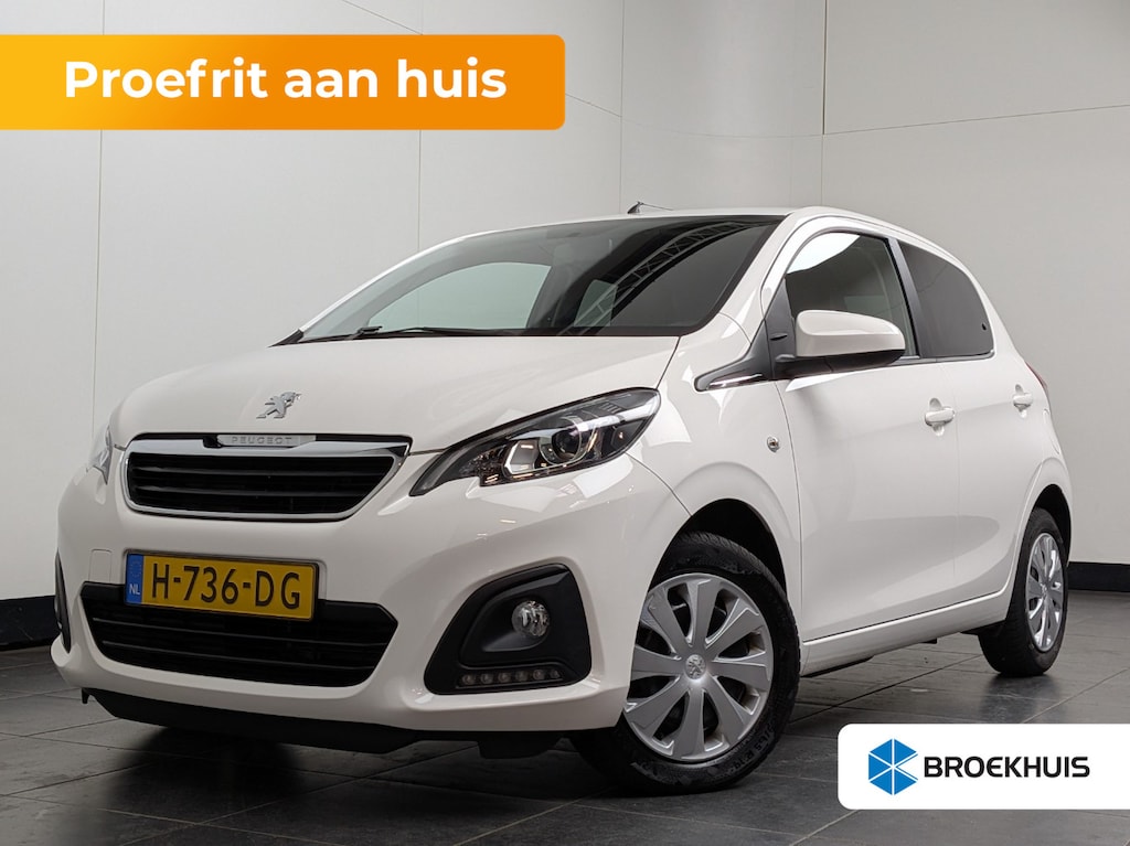 Peugeot 108 1.0 e-VTi Active Bluetooth | 5-Deurs | Airco | Centrale Vergrendeling | LED Dagrij | Airco | Bestuurdersairbag | Bluetooth telefoonvoorbereiding