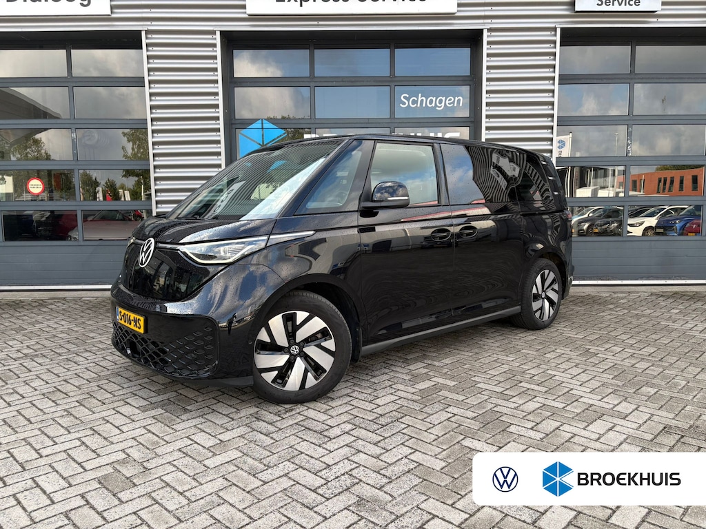 Volkswagen ID. Buzz 1st 77kWh 204 pk | SoH 98,7% | Elektrische Trekhaak | Achteruitrijcamera | Navigatie | Elektrische A-Klep | Stoel verwarming |