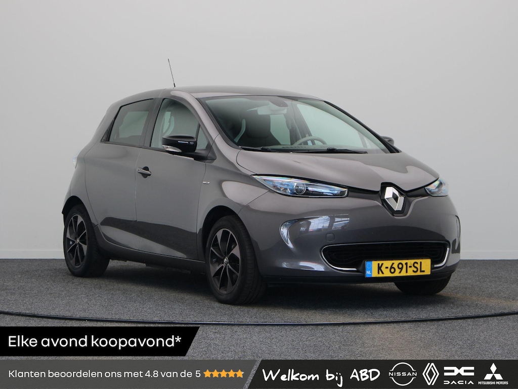 Renault Zoe R110 Bose 41 kWh | Batterijkoop | 1e Eigenaar | Dealeronderhouden | Trekhaak | Bose geluidsysteem | Lederen interieur |
