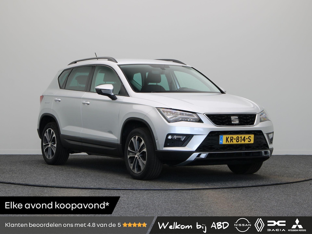 SEAT Ateca 1.0 EcoTSI Style | 1e Eigenaar | Dealeronderhouden | Elektrisch inklapbare trekhaak | Lichtmetalen velgen | Multimediasysteem |
